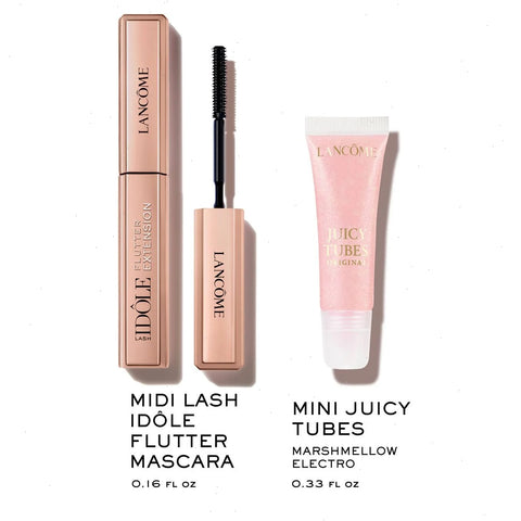 Juicy Tubes & Lash Idôle Flutter Extension Mascara Duo