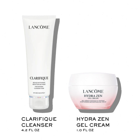 Clarifique Cleanser & Hydra Zen Gel Cream Duo
